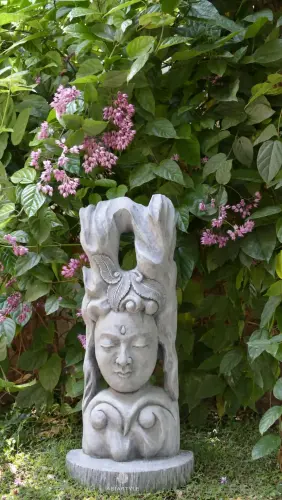 Product image of the product “Face in a fantasy relief 70cm H | cast stone ”